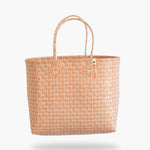 Panier Mandarine Maxi – Panier sac grand format, tressé artisanalement au Vietnam, grandes anses confortables.