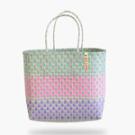Panier Milkshake Maxi – Panier sac grand format, tressé artisanalement au Vietnam, grandes anses confortables.