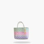 Panier Milkshake Mini – Petit panier cabas pastel, tressé à la main au Vietnam.