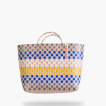 Panier Odgee Midi – Panier cabas tressé à la main, aux tons sobres et élégants, fabriqué au Vietnam.